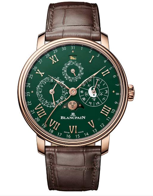 Review Blancpain Villeret Calendrier Chinois Traditionnel Replica Watch 00888-3632C-55B